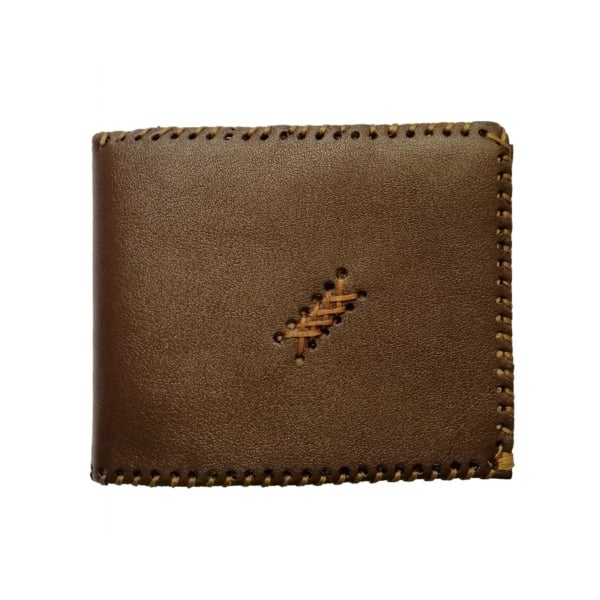 کیف پول چرم طبیعی دست دوز